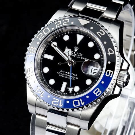 how many rolex gmt ii blue black were made|rolex black and blue bezel.